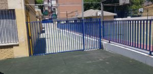instalacion valla de proteccion colegio madrid